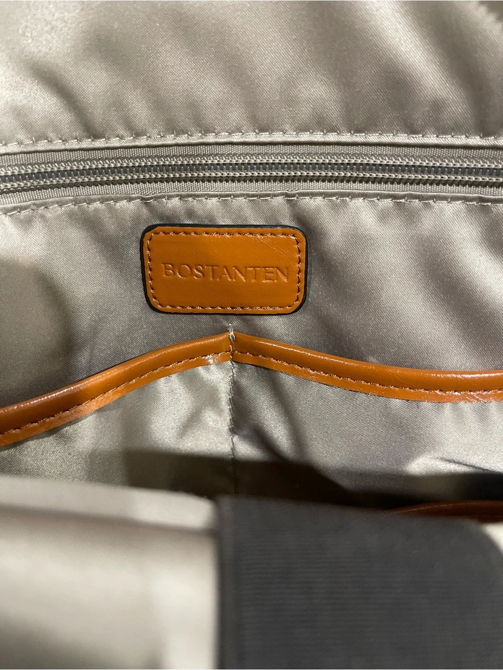 Bostanten Leather Laptop Backpack Style Purse